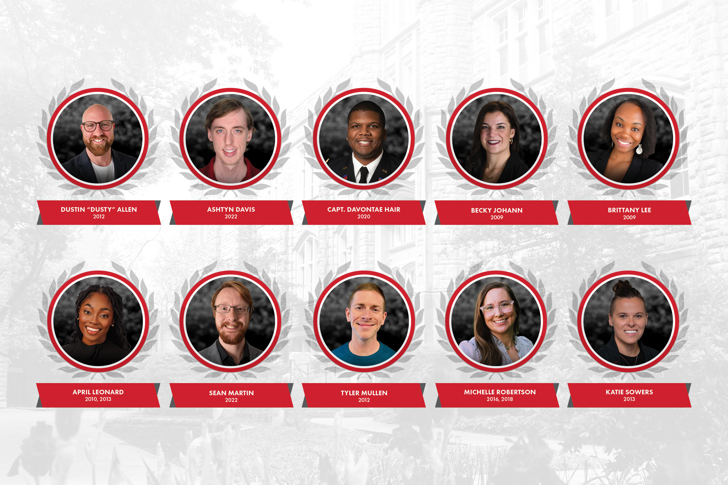 UCM 2026 10 Under 40 2026 10 Under 40 Honorees